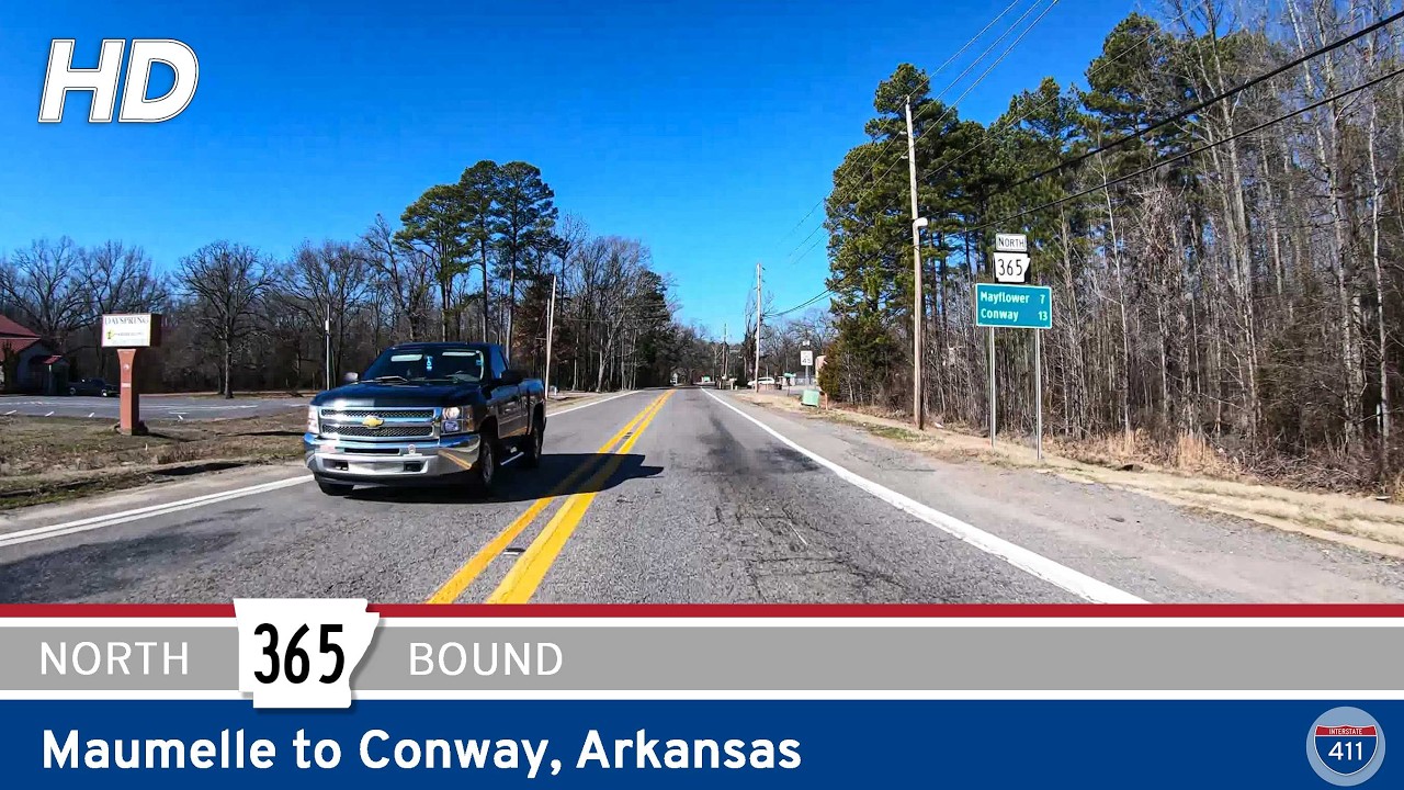 [Revisited] Arkansas Highway 365: Maumelle to Conway