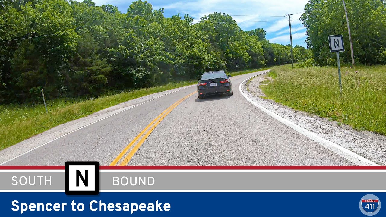 Missouri Supplemental Route N: Spencer to Chesapeake