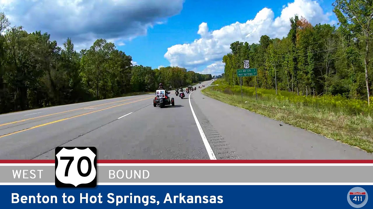U.S. Highway 70: Benton to Hot Springs – Arkansas