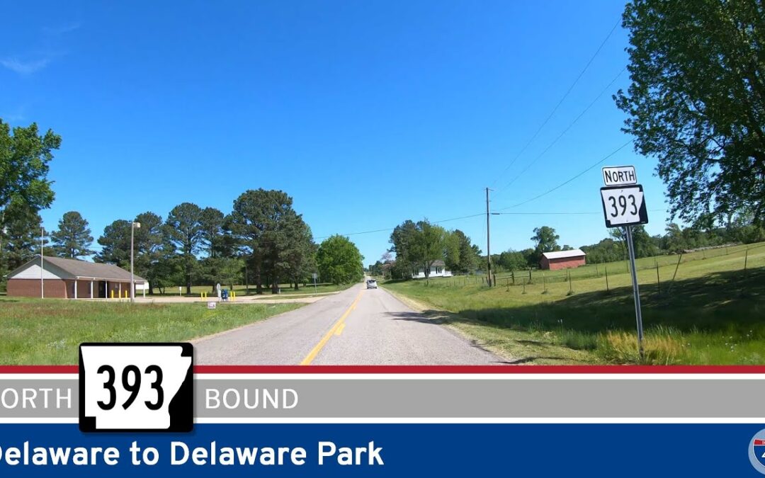 Arkansas Highway 393: Delaware to Delaware Park