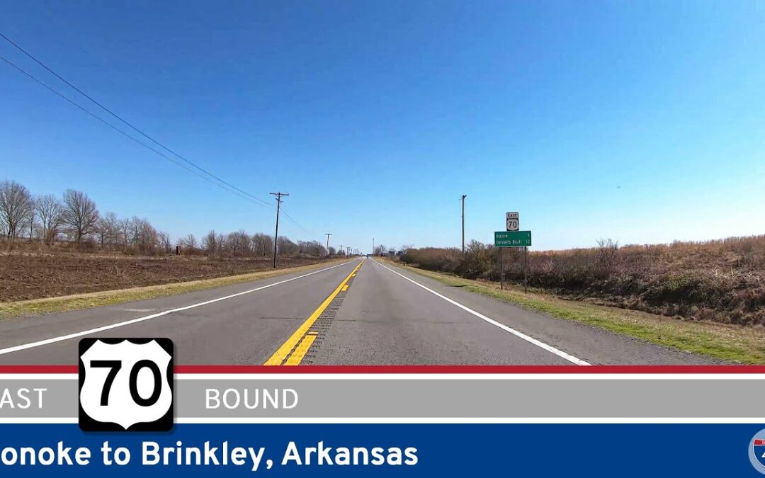 U.S. Highway 70: Lonoke to Brinkley – Arkansas
