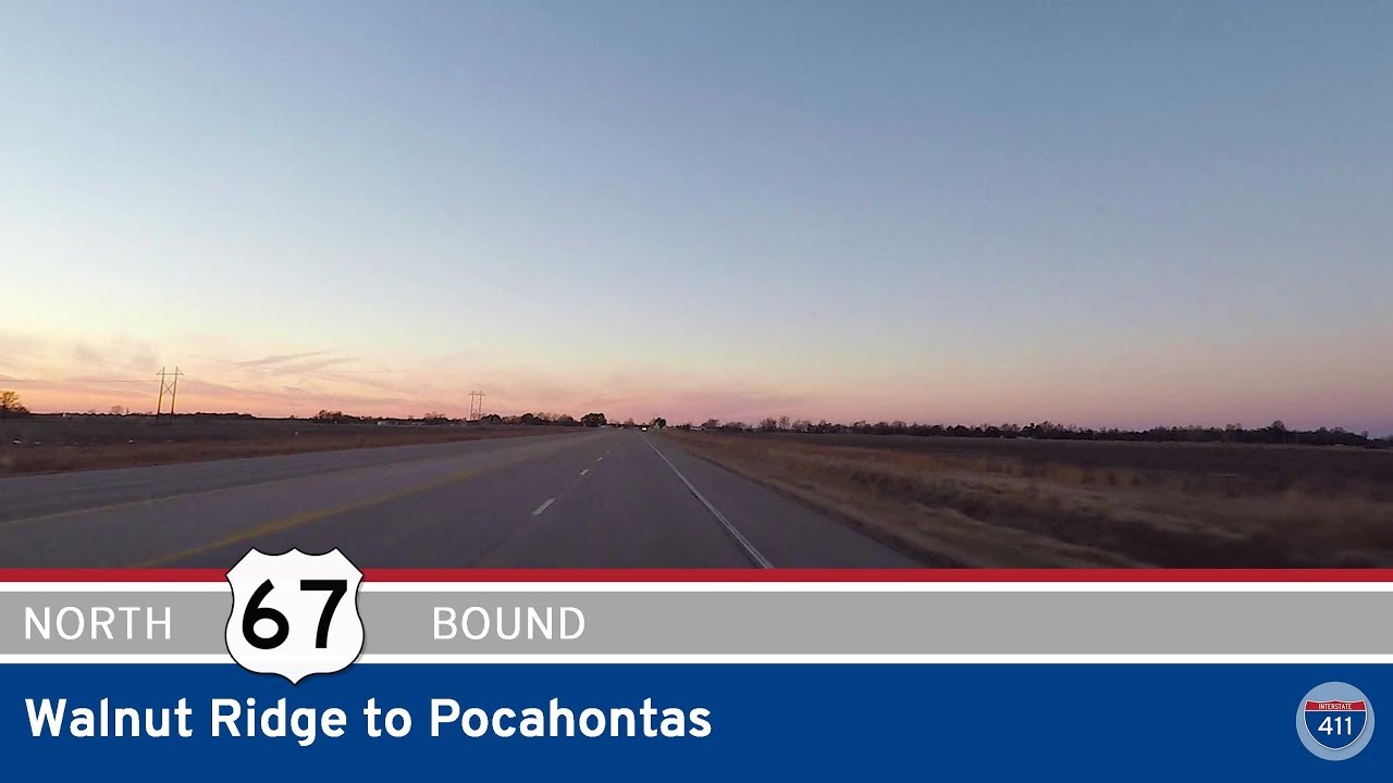 U.S. Route 67: Walnut Ridge to Pocahontas – Arkansas
