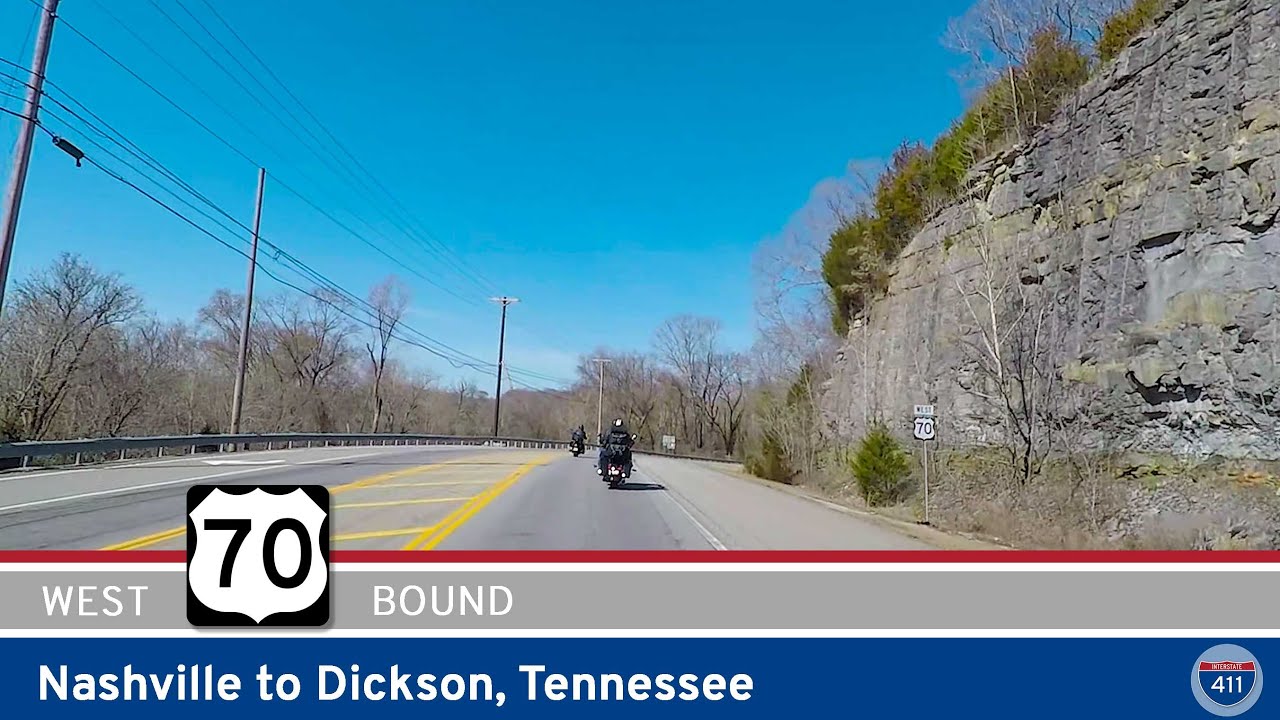 U.S. Highway 70: Nashville to Dickson – Tennessee