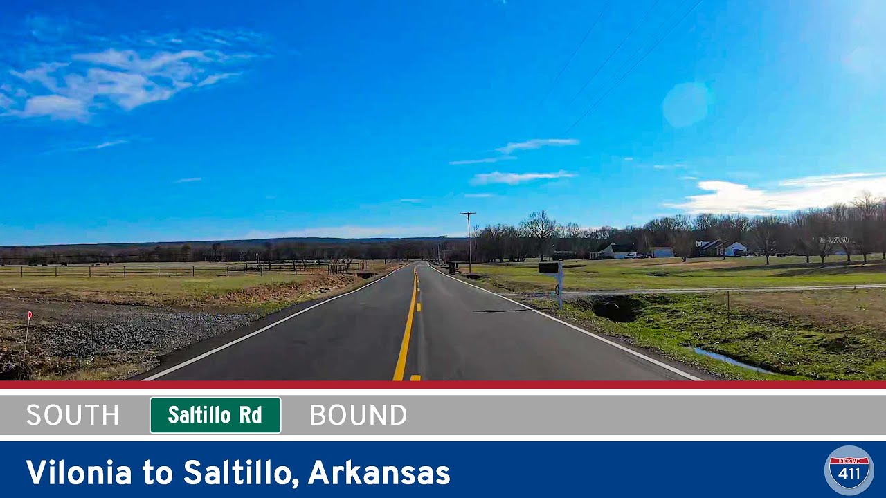 Saltillo Rd: Vilonia to Saltillo – Arkansas