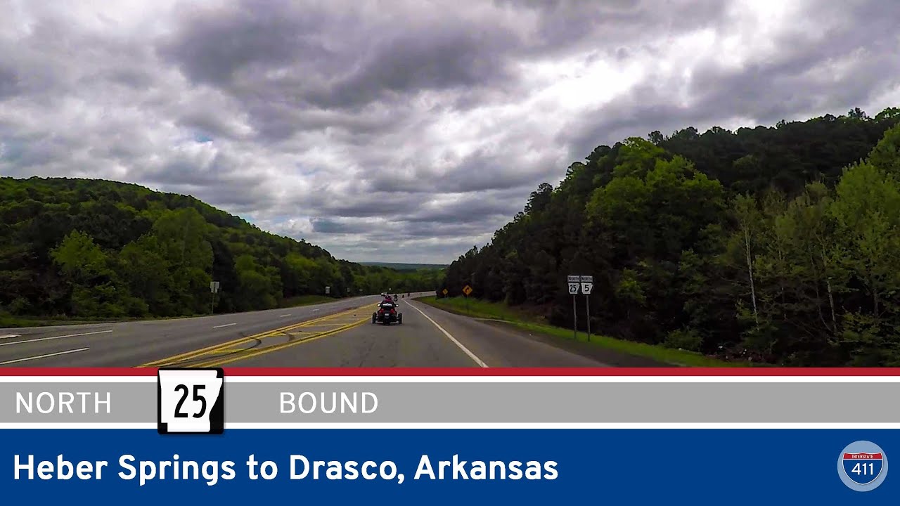 Arkansas Highway 25: Heber Springs to Drasco