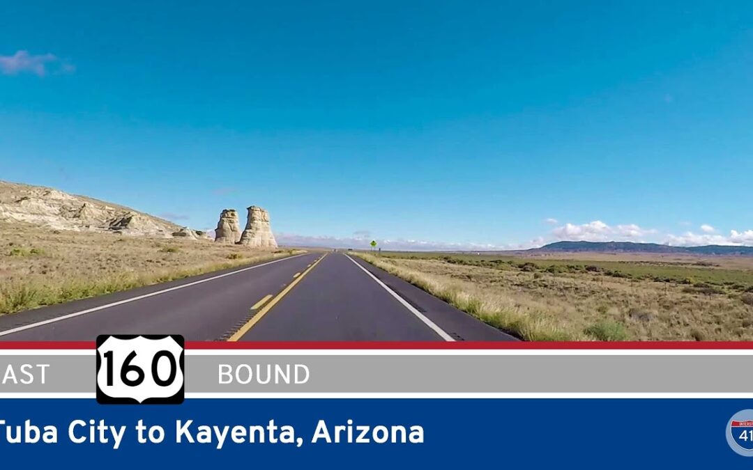 U.S. Route 160: Tuba City to Kayenta – Arizona