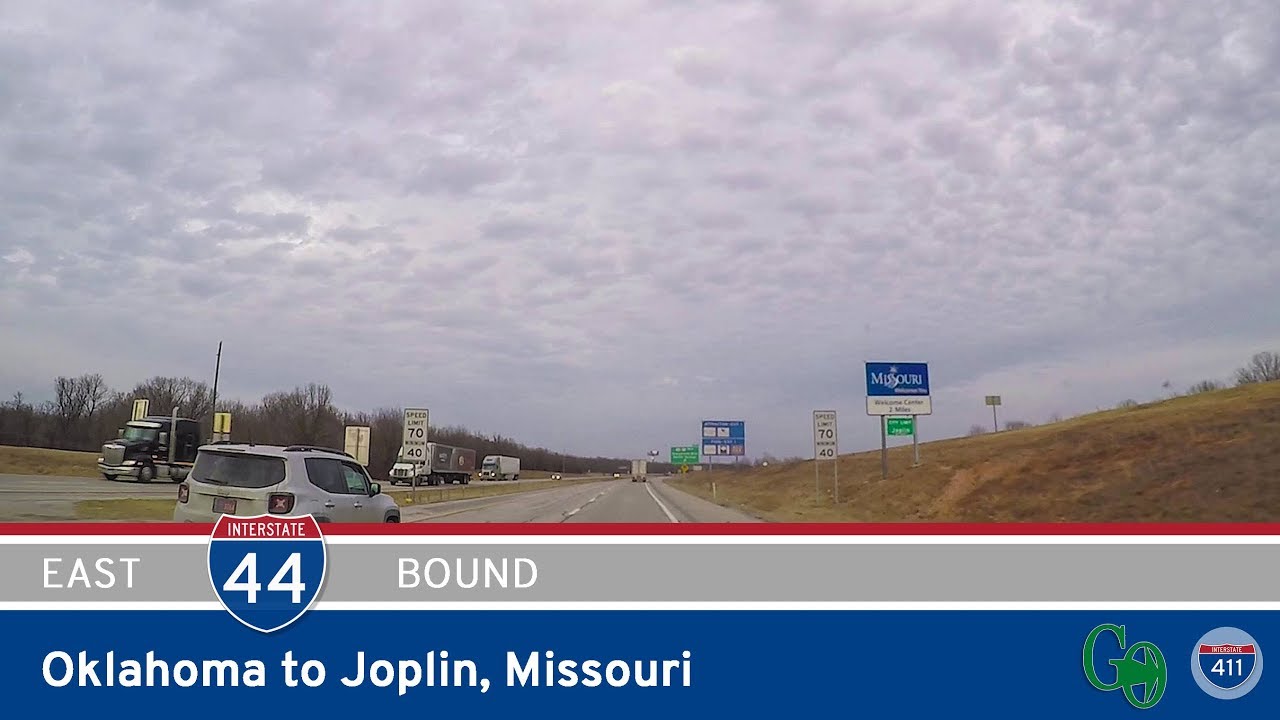 Interstate 44: Oklahoma to Joplin – Missouri