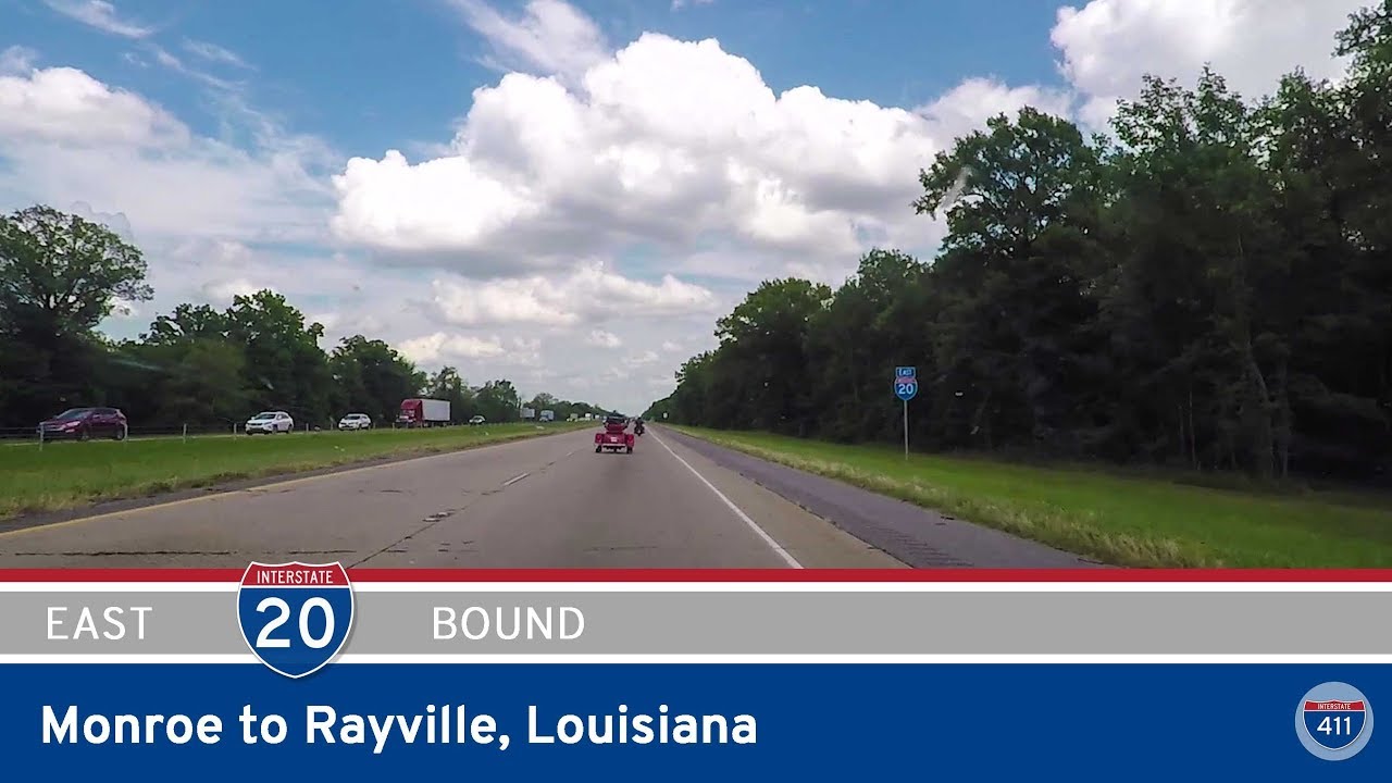 Interstate 20: Monroe to Rayville – Louisiana