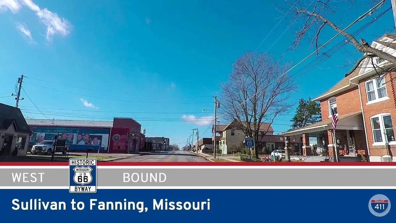 Historic Route 66 – Sullivan to Fanning – Missouri