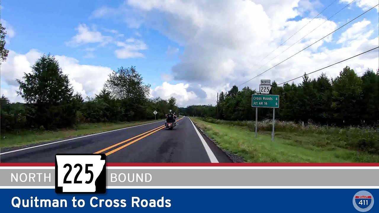 Arkansas Highway 225: Quitman to Cross Roads