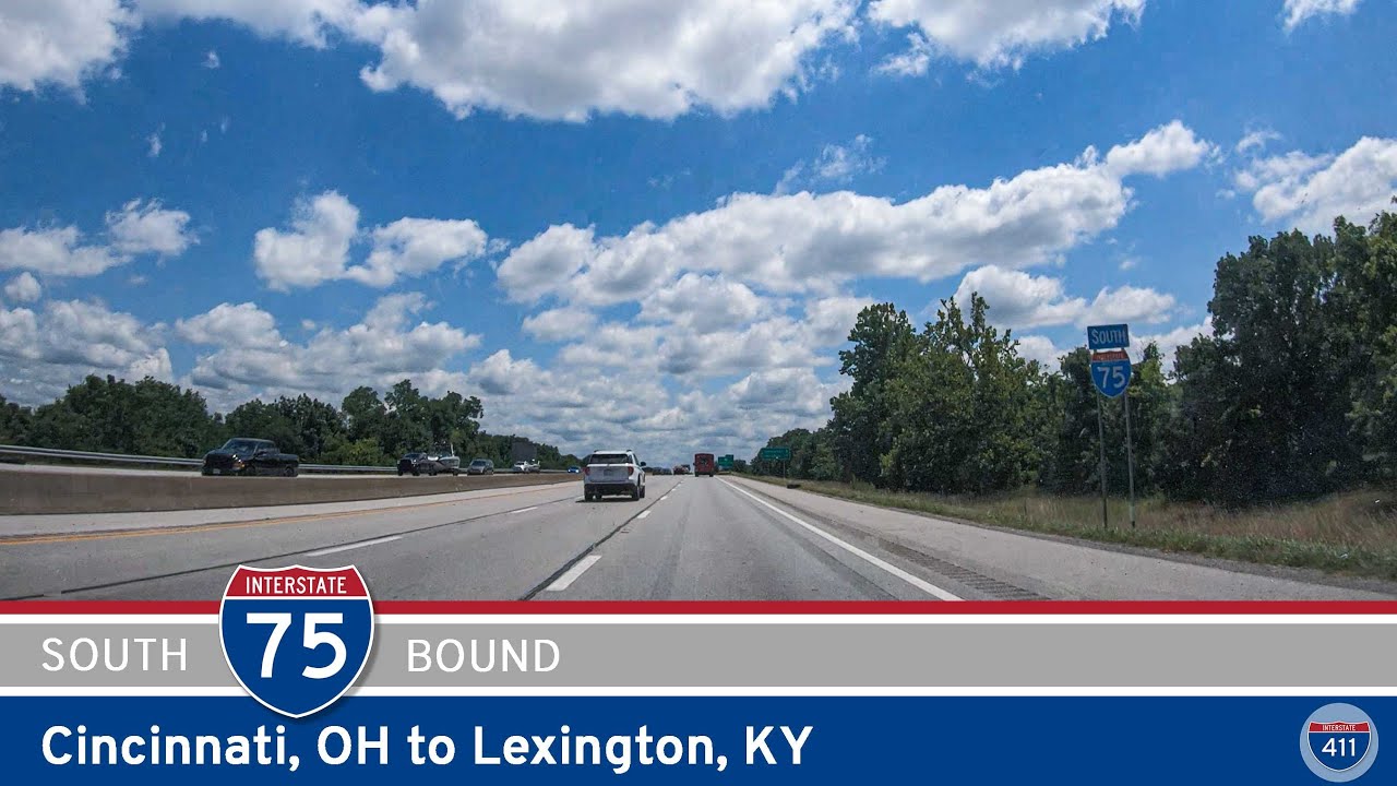 Interstate 75: Cincinnati to Lexington – Kentucky