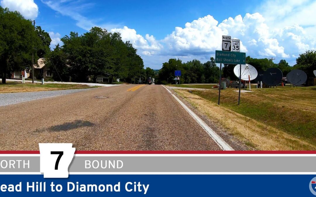 Arkansas Highway 7: Lead Hill to Diamond City