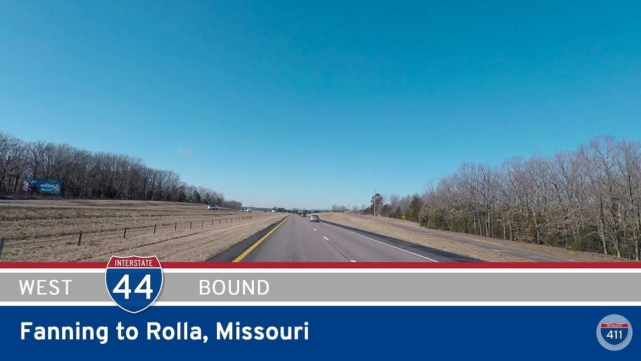 Interstate 44: Fanning to Rolla – Missouri