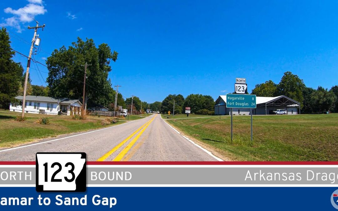 Arkansas Highway 123: Lamar to Sand Gap
