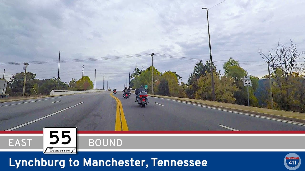 Tennessee Route 55: Lynchburg to Manchester