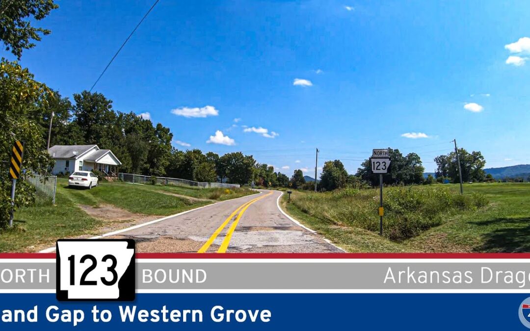 Arkansas Highway 123: Sand Gap to Western Grove