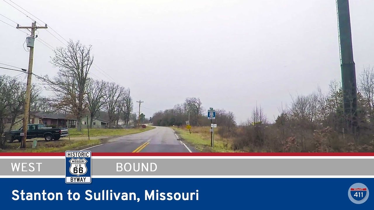 Historic Route 66: Stanton to Sullivan – Missouri