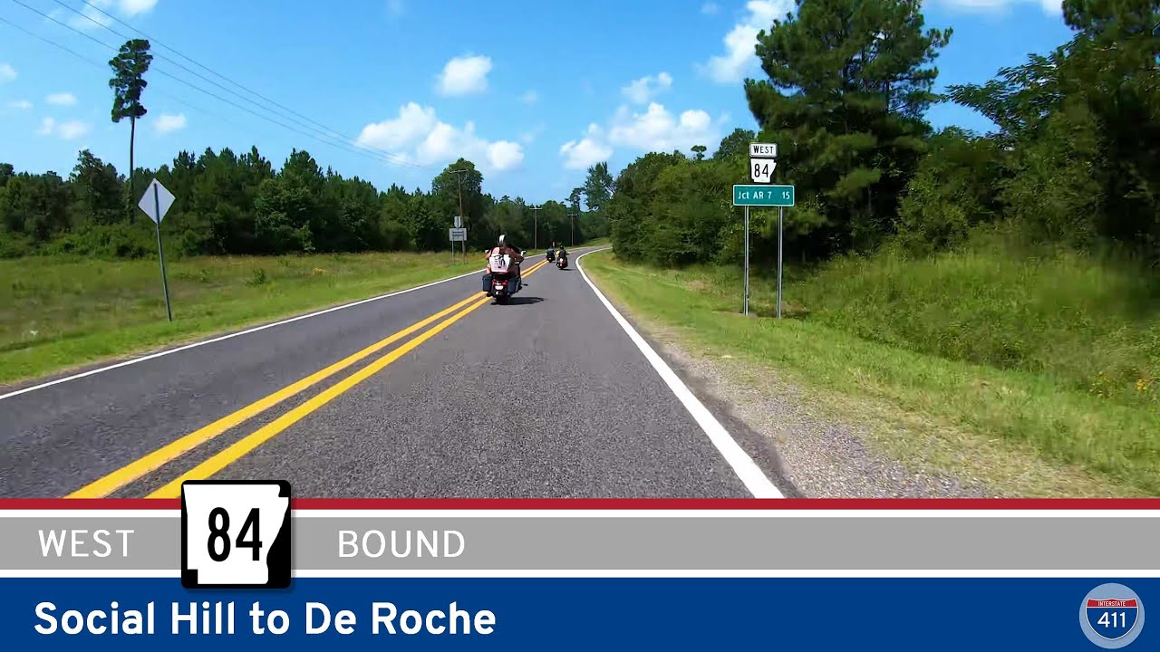 Arkansas Highway 84:  Social Hill to De Roche