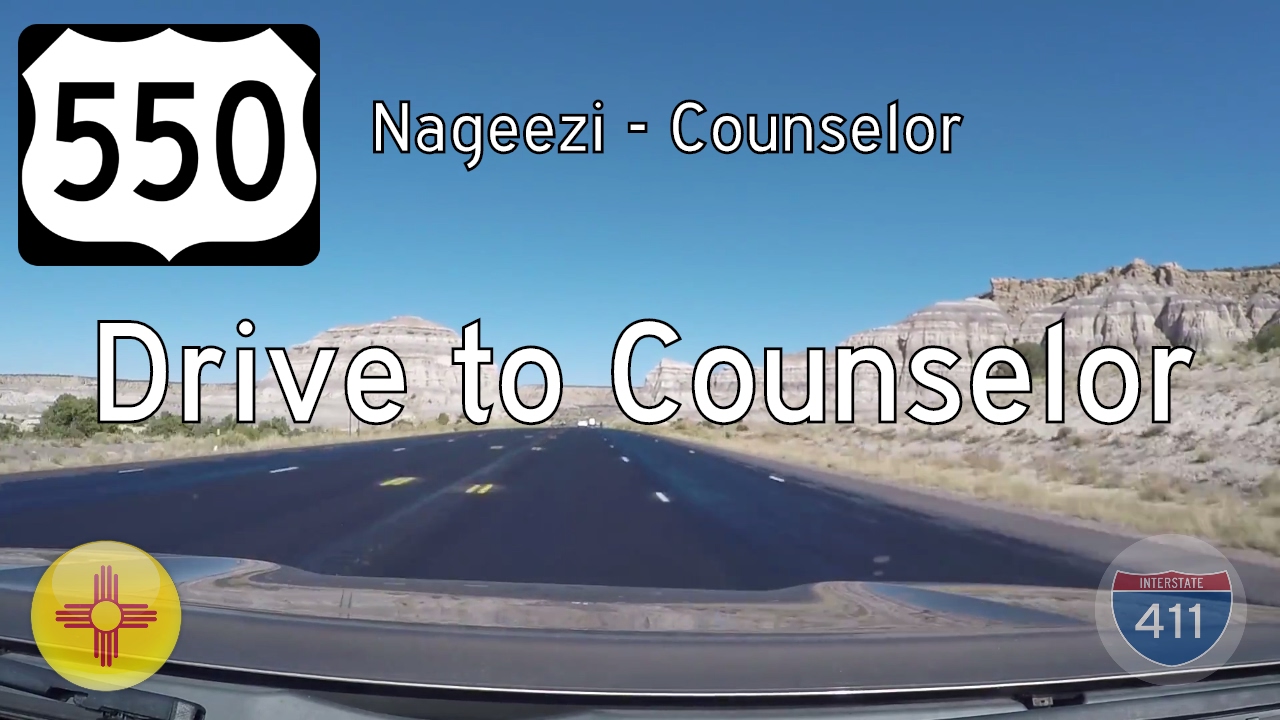 U.S. Route 550: Nageezi to Counselor – New Mexico