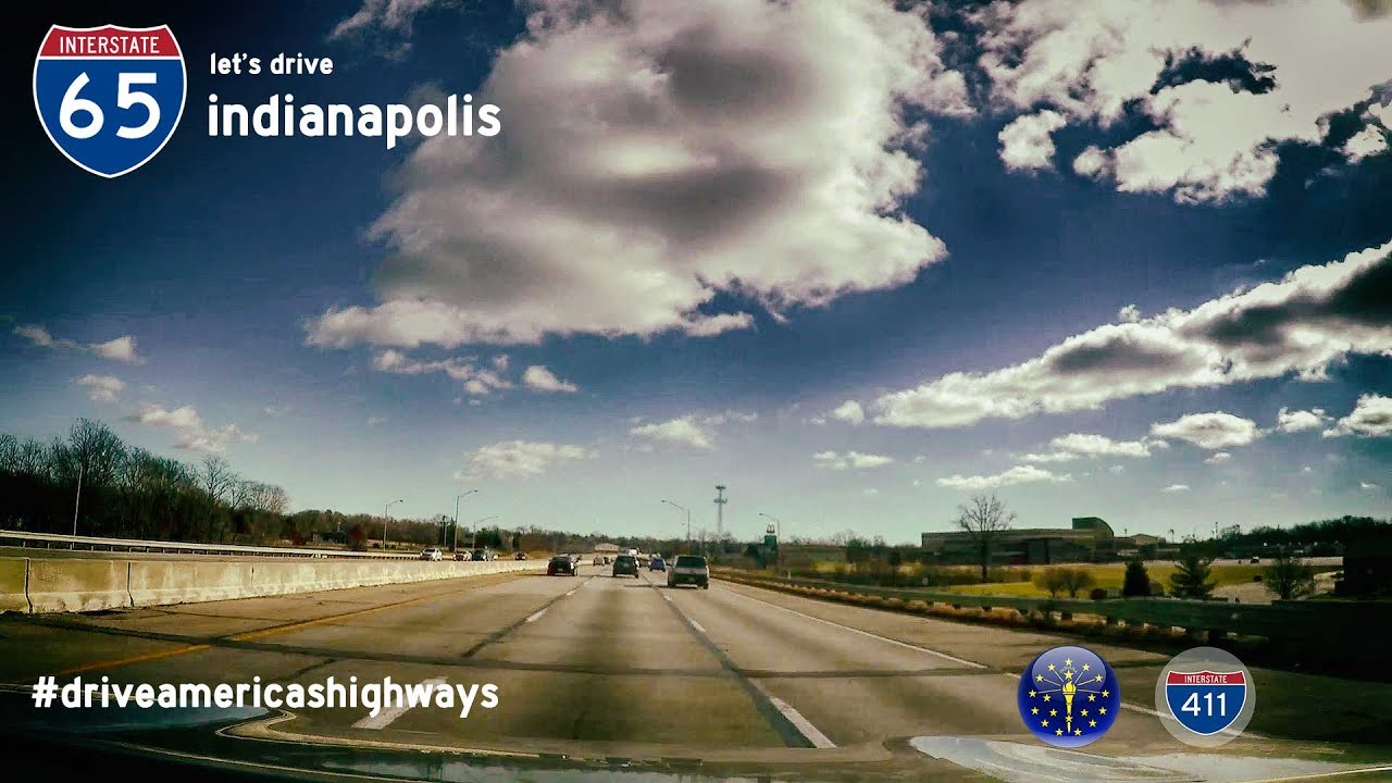 Interstate 65: Southbound in Indianapolis – Indiana