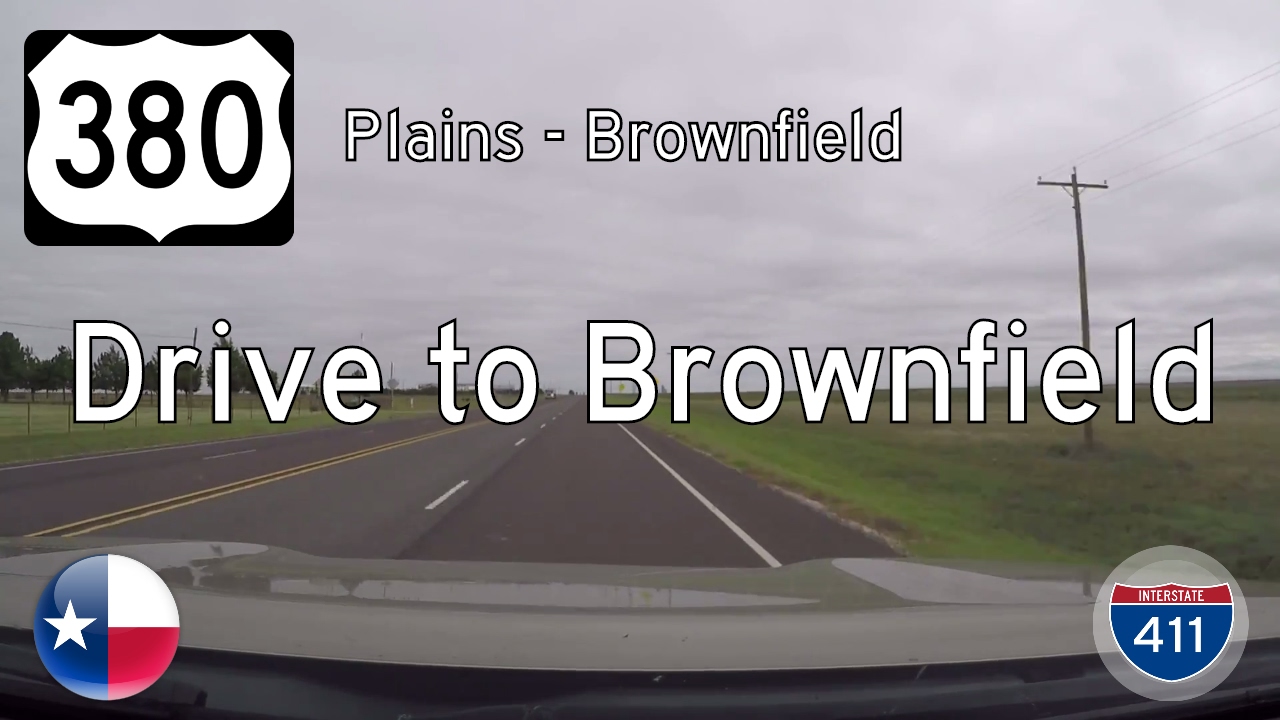 U.S. Route 380: Plains to Brownfield – Texas