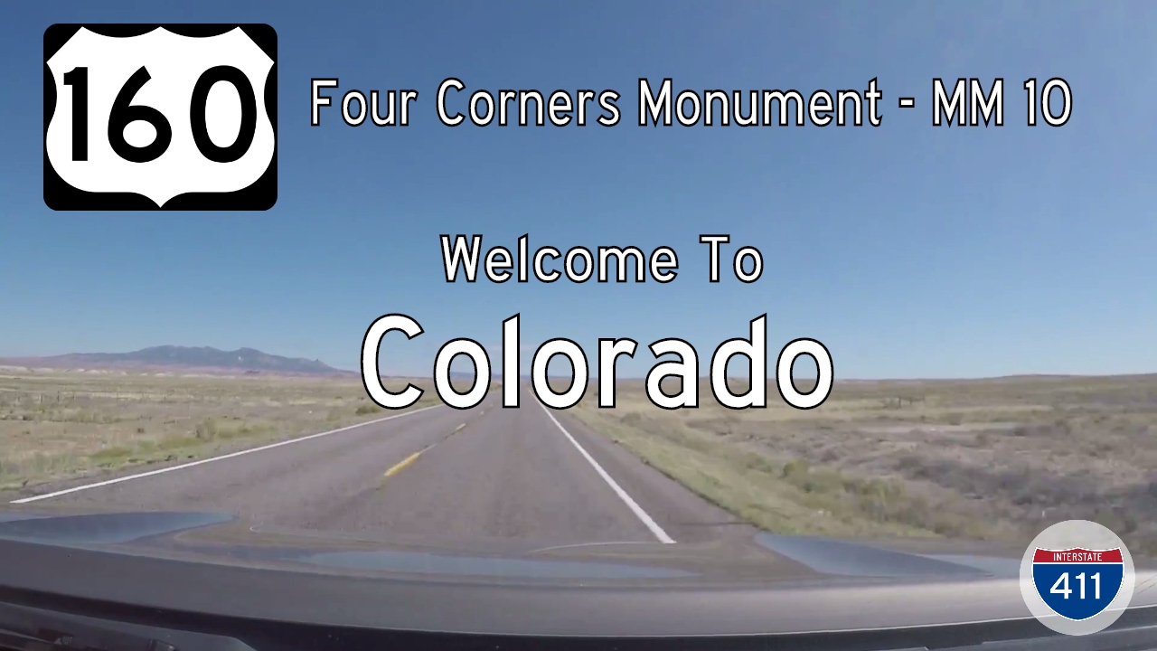 U.S. Route 160: Four Corners to Ute Mountain – Colorado