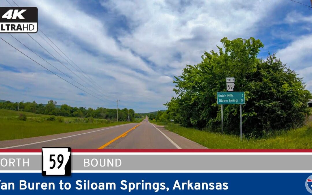 Arkansas Highway 59: Van Buren to Siloam Springs