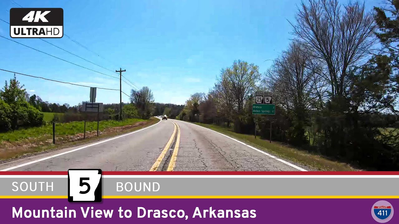 Arkansas Highway 5: Mountain View to Drasco