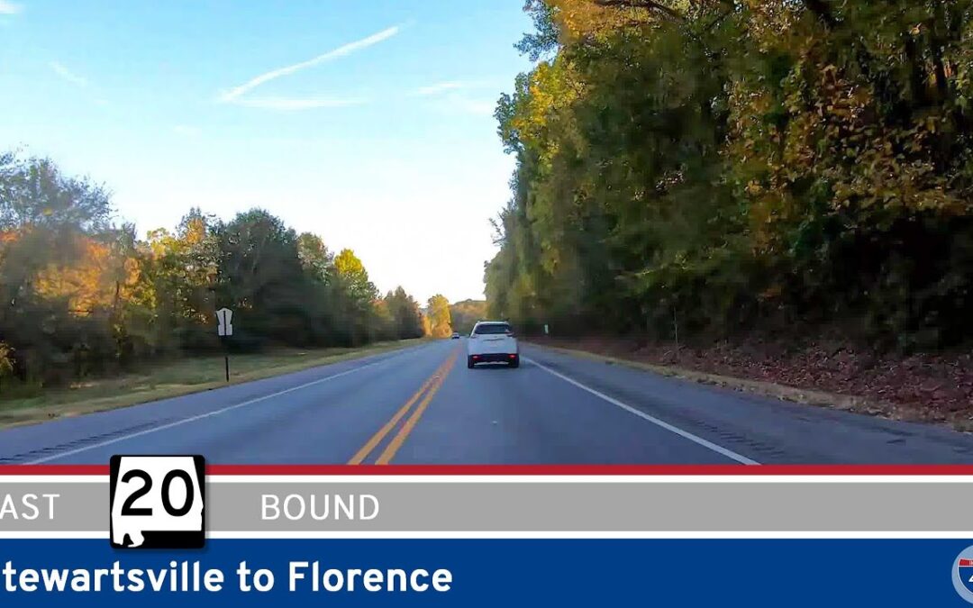 Alabama Route 20: Stewartsville to Florence