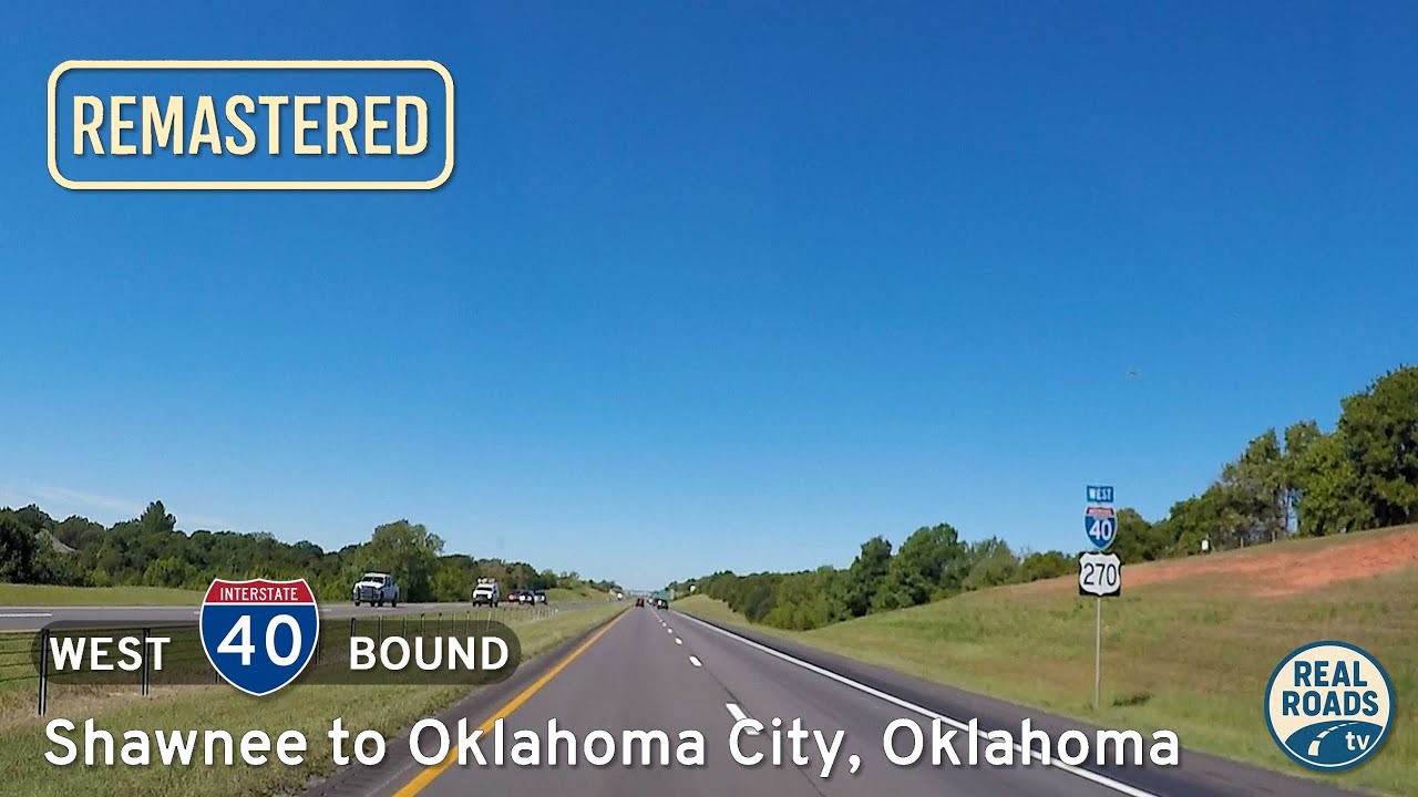 Interstate 40: Shawnee to Oklahoma City ~ Oklahoma