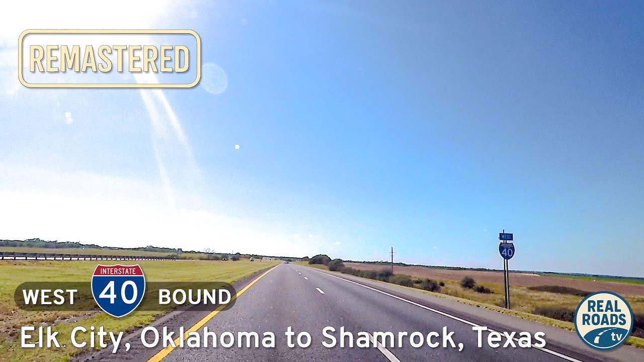 Interstate 40: Elk City, Oklahoma to Shamrock, Texas